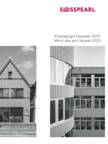 Swisspearl Preisspiegel Fassade 2025