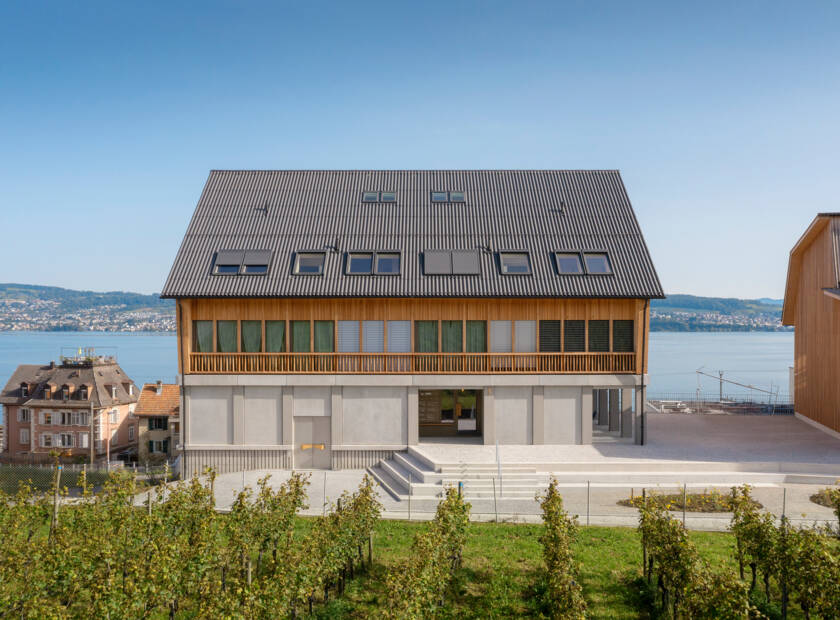 Neuer Wohnraum für Studierende Studentenwohnheim ZHAW, Wädenswil, CH
